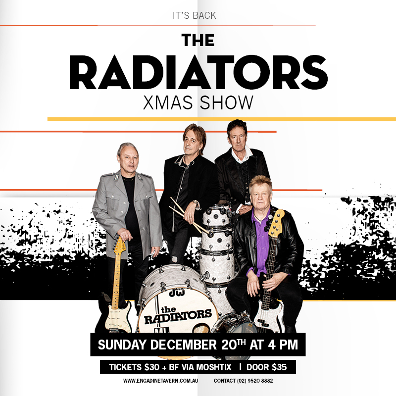 Radiators 2026 - FB - Engadine Tavern
