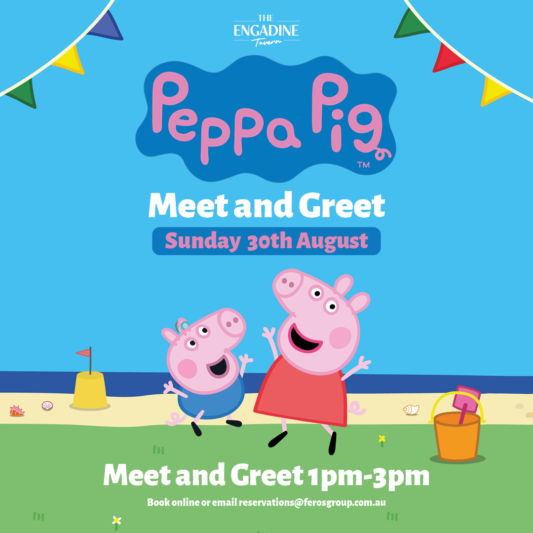 Mega Kids Sunday_Peppa Pig - Social Tile - Engadine Tavern